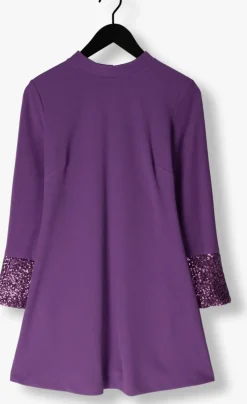 paarse ana alcazar mini jurk dress mordern pure