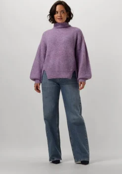 paarse another label trui daly knitted pull