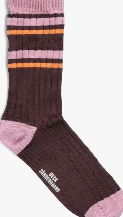 paarse becksondergaard sokken sportia glory sock