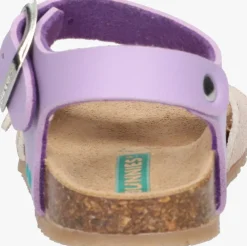 paarse bunniesjr platte sandalen babette beach