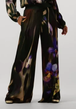 paarse caroline biss wijde broek 4543