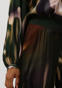 paarse caroline biss wijde broek 4543