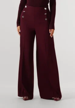 paarse caroline biss wijde broek 4573