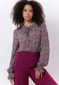 paarse catwalk junkie blouses bl dawn flowers