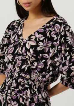 paarse catwalk junkie mini jurk dr slow dance