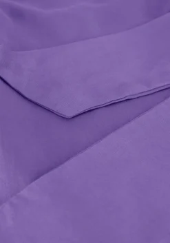 paarse colourful rebel mini jurk hette uni wrap mini dress