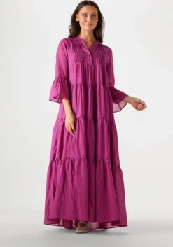 paarse devotion maxi jurk ocean