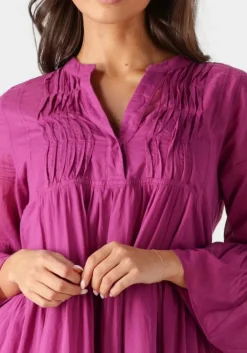 paarse devotion maxi jurk ocean