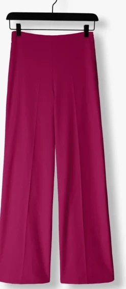 paarse drykorn wijde broek before