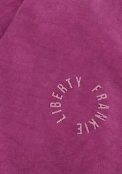 paarse frankie & liberty t-shirt paris tee