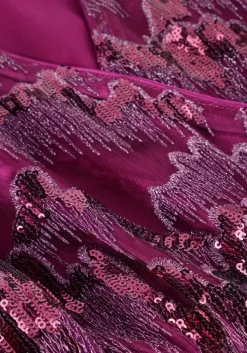 paarse freebird mini jurk dieke