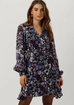 paarse freebird mini jurk bora dress