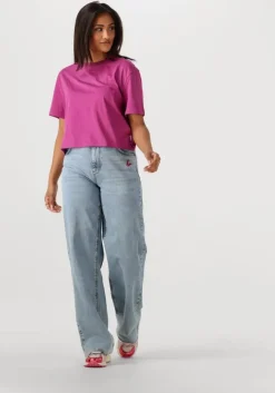 paarse harper & yve t-shirt croppedlogo-ss