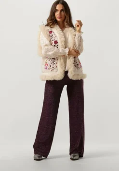 paarse harper & yve wijde broek glitter-pa