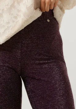 paarse harper & yve wijde broek glitter-pa