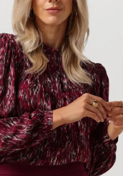 paarse janice blouses blouse dames viscose miles