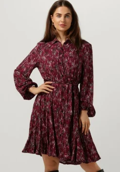 paarse janice mini jurk jurk print alex