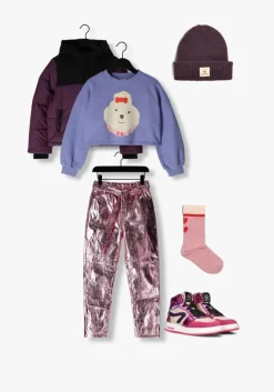 paarse looxs 10sixteen gewatteerde jas 2431-5211-595