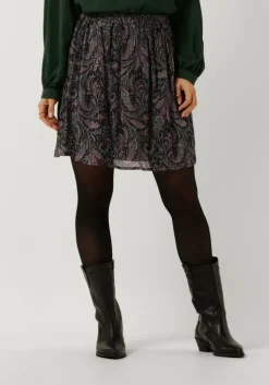 paarse louizon minirok changes jupe