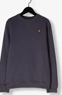 paarse lyle & scott sweater crew neck sweatshirt boys