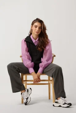 paarse modström blouses oskar shirt