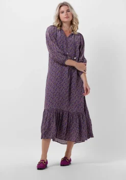 paarse moliin midi jurk tabitha