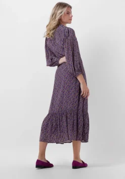 paarse moliin midi jurk tabitha