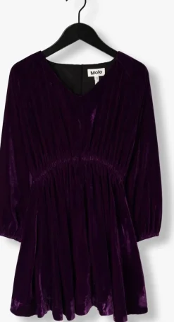 paarse molo mini jurk cali