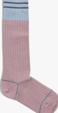 paarse mp denmark sokken violet knee socks
