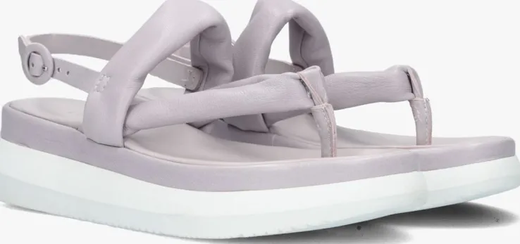 paarse omoda platte sandalen m38031