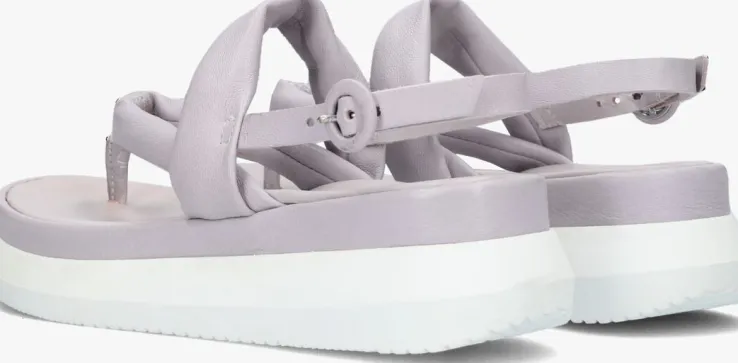 paarse omoda platte sandalen m38031