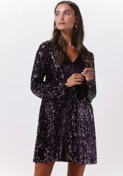 paarse ottod'ame mini jurk abito da4731