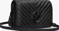 paarse pinko schoudertas love click mini