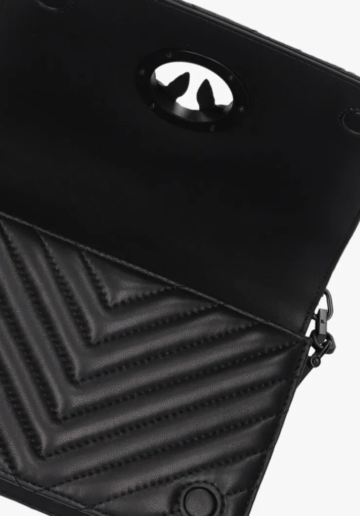 paarse pinko schoudertas love click mini