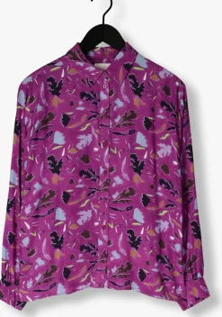 paarse pom amsterdam blouses milly featherfest cactus pink