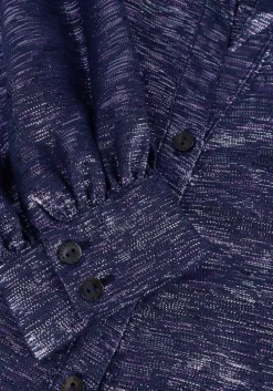 paarse pom amsterdam blouses violet festive blue