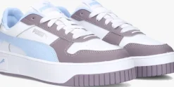paarse puma lage sneakers carina street jr