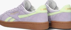 paarse reebok lage sneakers club c grounds