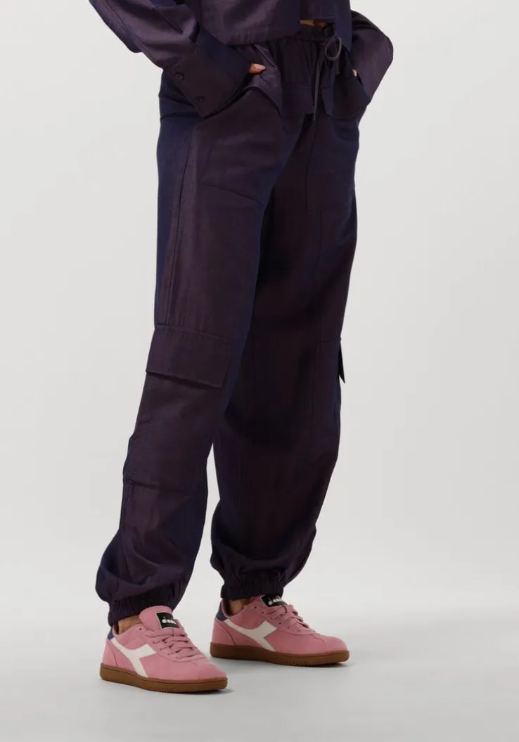 paarse refined department cargobroeken vikki