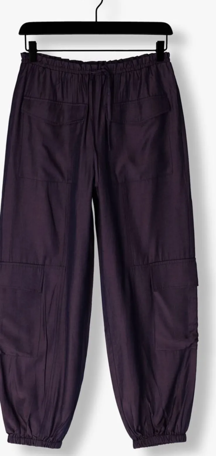 paarse refined department cargobroeken vikki
