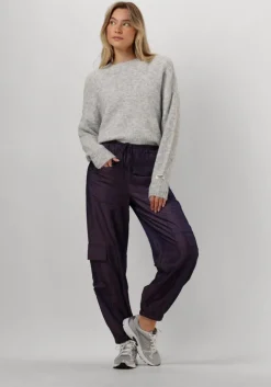 paarse refined department cargobroeken vikki