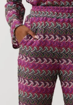 paarse studio amaya wijde broek romee