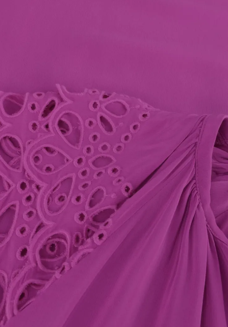 paarse suncoo midi jurk celest