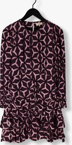 paarse suncoo mini jurk chama