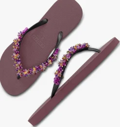 paarse uzurii teenslippers pink rio