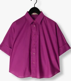 paarse vanessa bruno blouses bobby chemise mc