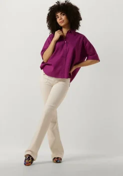 paarse vanessa bruno blouses bobby chemise mc