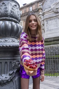 paarse vingino trui marlize