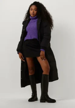 paarse y.a.s. coltrui yassanne ls knit rollneck pullover