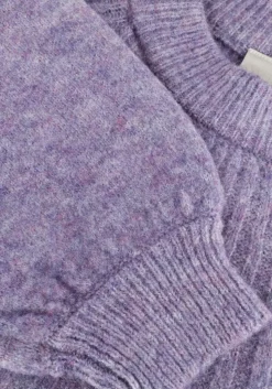 paarse y.a.s. trui yaspaia ls knit pullover s.